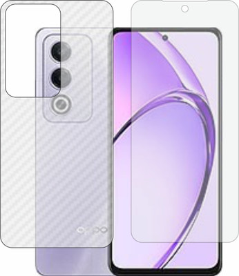 Mobling Front and Back Tempered Glass for Oppo A3 Pro(Pack of 2)