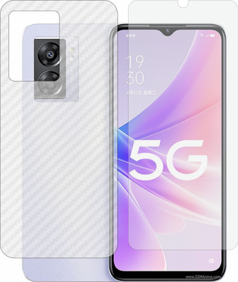 Fasheen Front and Back Tempered Glass for Oppo A57 5G PFTM20(Pack of 2)