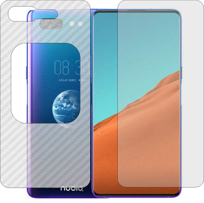 MOBART Front and Back Tempered Glass for NUBIA X 5G(Pack of 2)