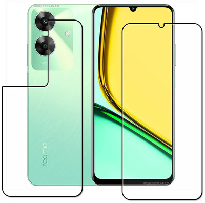 tombik Front and Back Tempered Glass for 5cq-Realme Narzo N61-fb(Pack of 2)