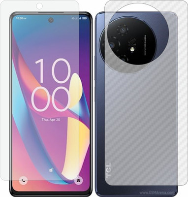 Fasheen Front and Back Tempered Glass for Tcl 50 XL(Pack of 2)