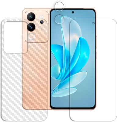 ARBAN Front and Back Tempered Glass for cl-vivo V30 Lite FRONTBACK AND CAMERA LENS SCREEN GUARD(Pack of 1)