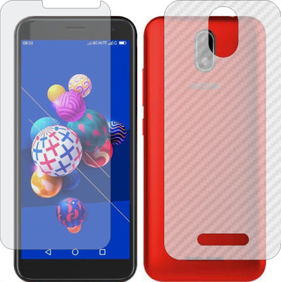 MOBART Front and Back Tempered Glass for IVOOMI IPRO PLUS(Pack of 2)