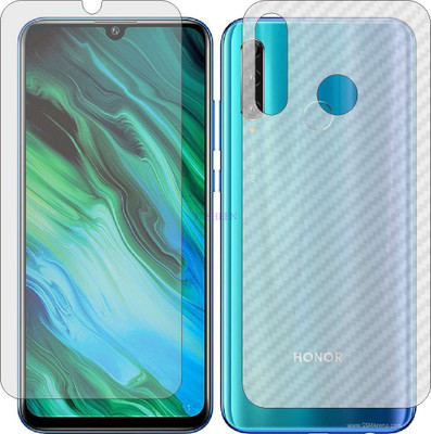 Fasheen Front and Back Tempered Glass for HONOR 20E (Front Matte Finish & Back 3d Carbon Fiber)(Pack of 2)