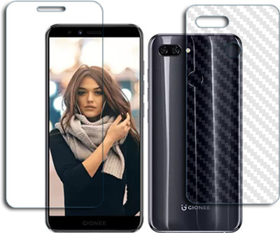 MUTAALI Front and Back Tempered Glass for GIONEE S11 Lite(Pack of 1)