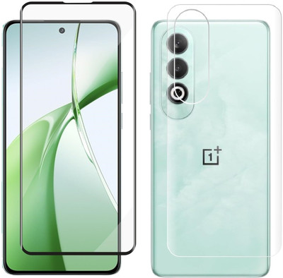 4 YARDS Front and Back Tempered Glass for OnePlus Nord CE 4 5G (D-Plus)(Pack of 1)