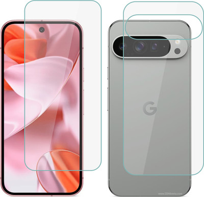 Vatsin Front and Back Tempered Glass for Google Pixel 9 Pro(Pack of 2)