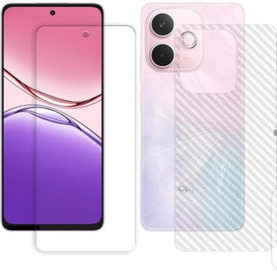DOWRVIN Front and Back Tempered Glass for OPPO A5 PRO 5G(Pack of 2)