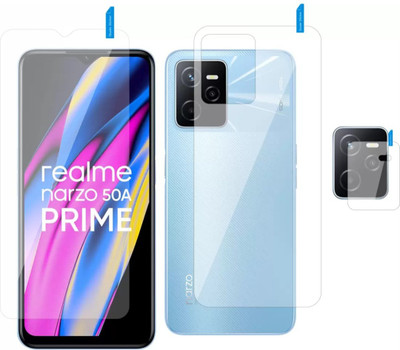 MUTAALI Front and Back Tempered Glass for Realme Narzo 50 A Prime(Pack of 1)