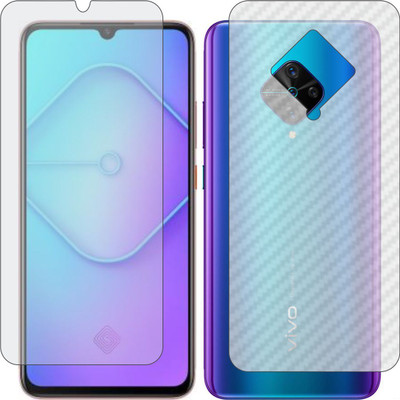Fasheen Front and Back Tempered Glass for VIVO S1 PRO(Pack of 2)