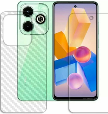 DOWRVIN Front and Back Tempered Glass for INFINIX HOT 40I FRONT AND BACK TEMPEREF GLASS(Pack of 2)
