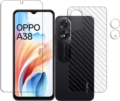 ARBAN Front and Back Tempered Glass for Oppo A38 FRONT BACK TEMPERED GUARD(Pack of 1)