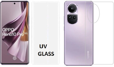4 YARDS Front and Back Tempered Glass for Oppo Reno10 Pro 5G(Pack of 1)