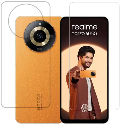 KMPERED Front and Back Tempered Glass for Realme Narzo 60 5G(Pack of 2)