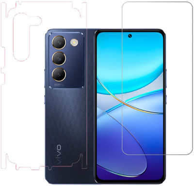 VAYUVAULT Front and Back Tempered Glass for vivo Y200e 5G(Pack of 2)