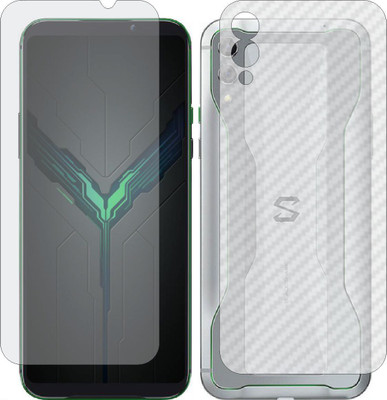Fasheen Front and Back Tempered Glass for MI BLACK SHARK HELO 2(Pack of 2)
