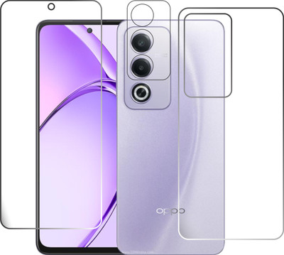 chakoor Front and Back Tempered Glass for Oppo A3 Pro 5G(Pack of 3)