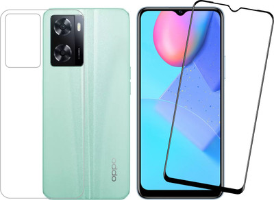 Ten To 11 Front and Back Tempered Glass for Oppo A57(Pack of 2)