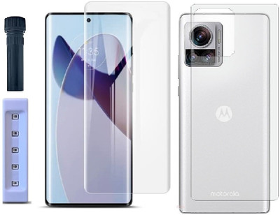 4 YARDS Front and Back Tempered Glass for Motorola Moto Edge 30 Ultra 5G(Pack of 1)
