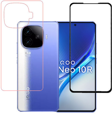 AARERED Front and Back Tempered Glass for IQOO Neo 10R(Pack of 1)