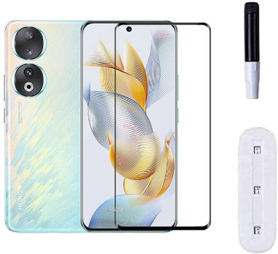 ASVALBUY Front and Back Tempered Glass for Honor 90 5G(Pack of 1)