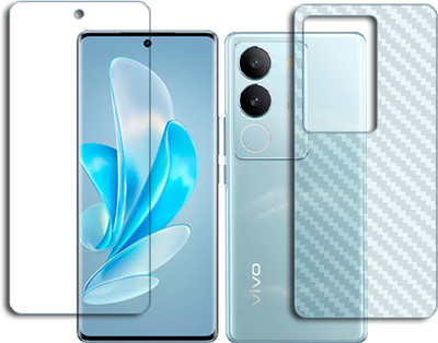 ARBAN Front and Back Tempered Glass for vivo S17t FRONT AND BACK(Pack of 1)