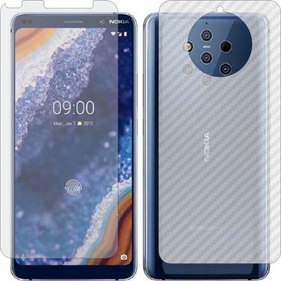MOBART Front and Back Tempered Glass for NOKIA TA 1087 NOKIA 9 PUREVIEW(Pack of 2)