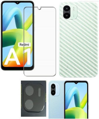 COVER CAPITAL Front and Back Tempered Glass for Xiaomi Redmi A2 4G(Pack of 3)