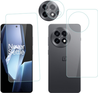Ten To 11 Front and Back Tempered Glass for OnePlus 13R(Pack of 3)