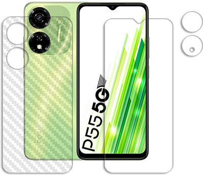 ARBAN Front and Back Tempered Glass for itel Power 55 FRONTBACK SCREEN GUARD(Pack of 1)