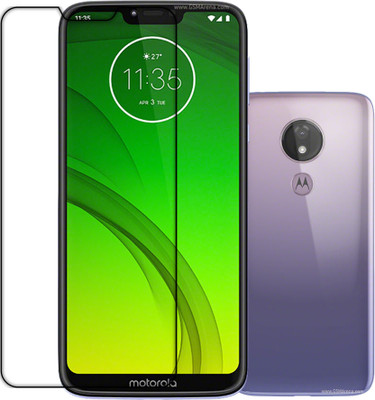 ARBAN Front and Back Tempered Glass for MOTO G7 PLUS Front Back Flexible Tempered Glass(Pack of 1)