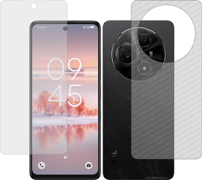Fasheen Front and Back Tempered Glass for TCL 60 NxtPaper 4G(Pack of 2)