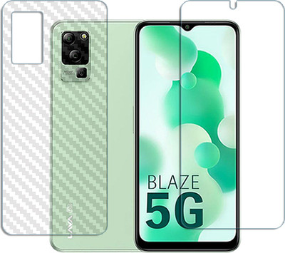 ARBAN Front and Back Tempered Glass for Lava Blaze 1X FRONT AND BACK(Pack of 1)