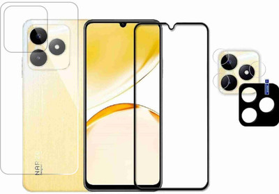 FINCH Front and Back Screen Guard for REALME C53(Pack of 3)