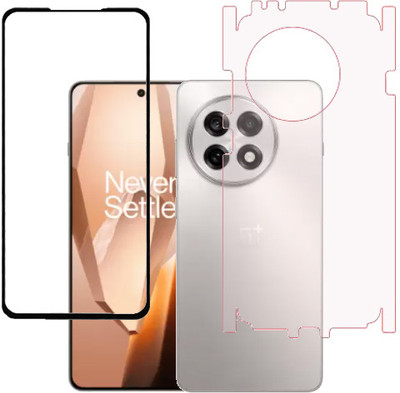 ojucase Front and Back Tempered Glass for OnePlus 13R, ONEPLUS 13R(Pack of 1)