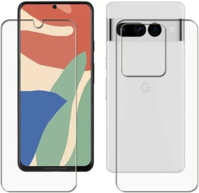 DB Front and Back Tempered Glass for Google pixel 7 Pro(Pack of 2)