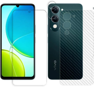 KHWABEEDA Front and Back Tempered Glass for VIVO Y29S 5G(Pack of 3)