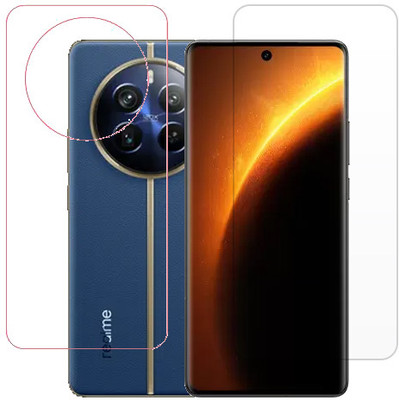 ECMERED Front and Back Tempered Glass for realme 12 Pro+ 5G, realme 12 Pro+, Realme 12 Pro Plus, Realme 12 Pro Plus 5G(Pack of 1)