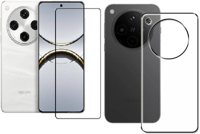 Hyper Front and Back Tempered Glass for OPPO Find X8 Pro, OPPO Find X8 Pro 5G(Pack of 1)