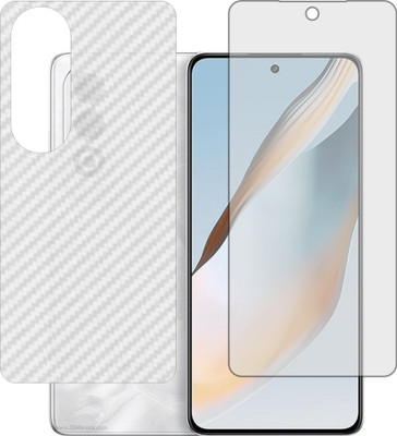 Mobling Front and Back Tempered Glass for Oppo K12 PLUS(Pack of 2)