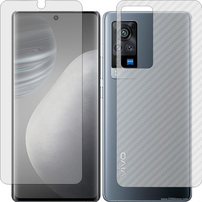 MOBART Front and Back Tempered Glass for VIVO X60 PRO(Pack of 2)