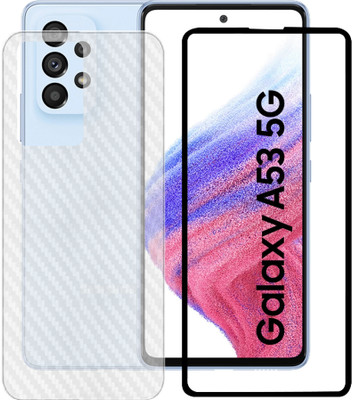 LILLIPUT Front and Back Tempered Glass for Samsung Galaxy A53 5G(Pack of 2)