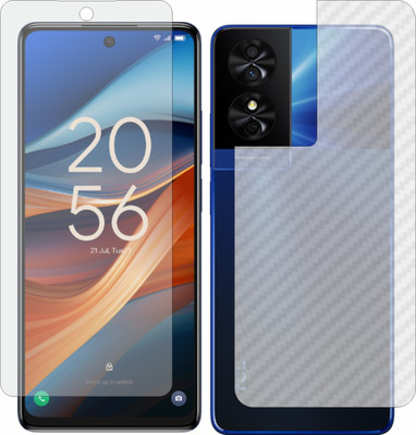 Mobling Front and Back Tempered Glass for TCL 50 SE(Pack of 2)