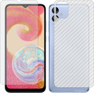 Fasheen Front and Back Tempered Glass for SAMSUNG GALAXY A04E A042F(Pack of 2)