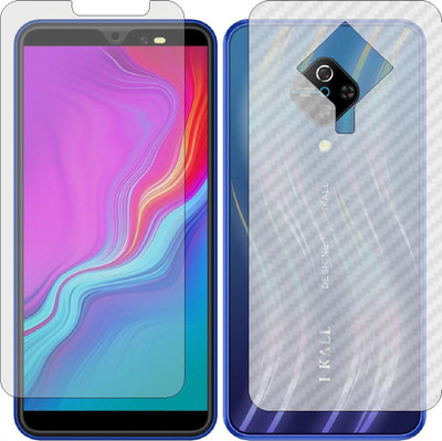 MOBART Front and Back Tempered Glass for I KALL K210(Pack of 2)