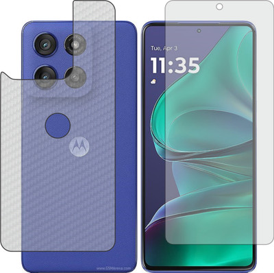 Fasheen Front and Back Tempered Glass for Moto G Stylus 5G 2025(Pack of 2)