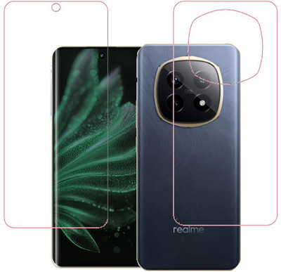 KMPERED Front and Back Tempered Glass for realme P2 Pro 5G, realme P2 Pro, REALME P2 PRO, REALME P2 PRO 5G(Pack of 1)