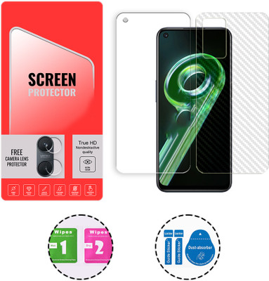 SOMTONE Front and Back Tempered Glass for Realme 9i 4G (1 FREE CAMERA LENS) WITH FRONTBACK SCREEN PROTECTOR(Pack of 1)