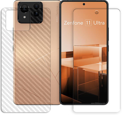 ARBAN Front and Back Tempered Glass for Asus Zenfone 11 Ultra FRONT BACK SCREEN GUARD(Pack of 1)