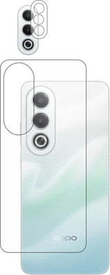 DORADO SHIELD Front and Back Tempered Glass for OPPO K12x 5G with camera(Pack of 2)